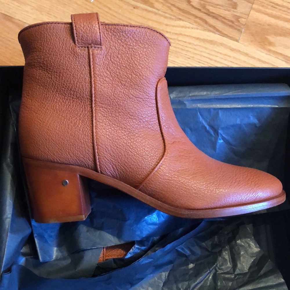 Laurence Dacade Nikki Leather western Ankle Boots